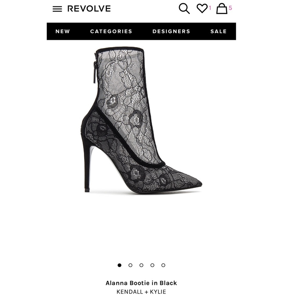 KENDALL + KYLIE Alanna Bootie in Black